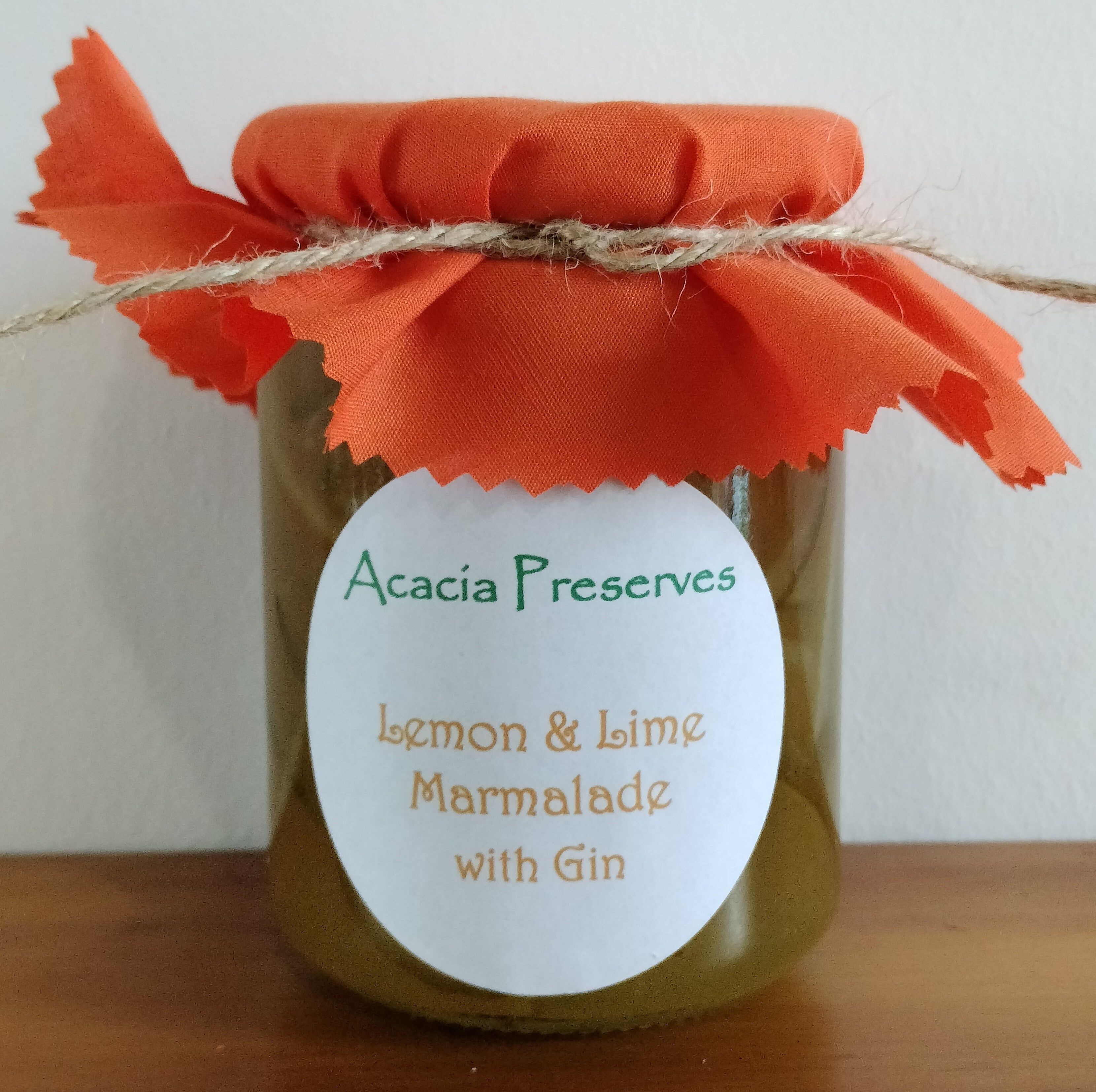 Lemon, Lime Marmalade with Gin