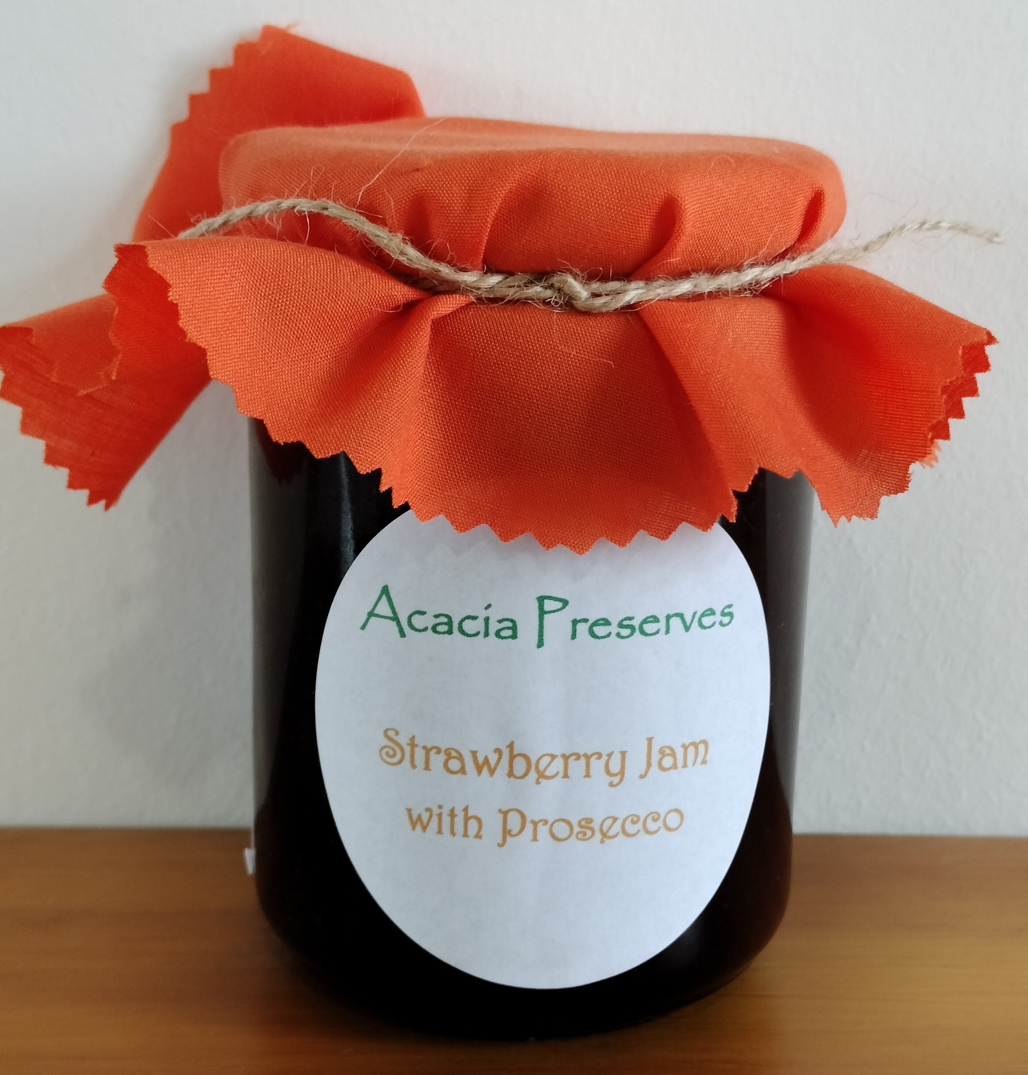 Strawberry Jam with Prosecco