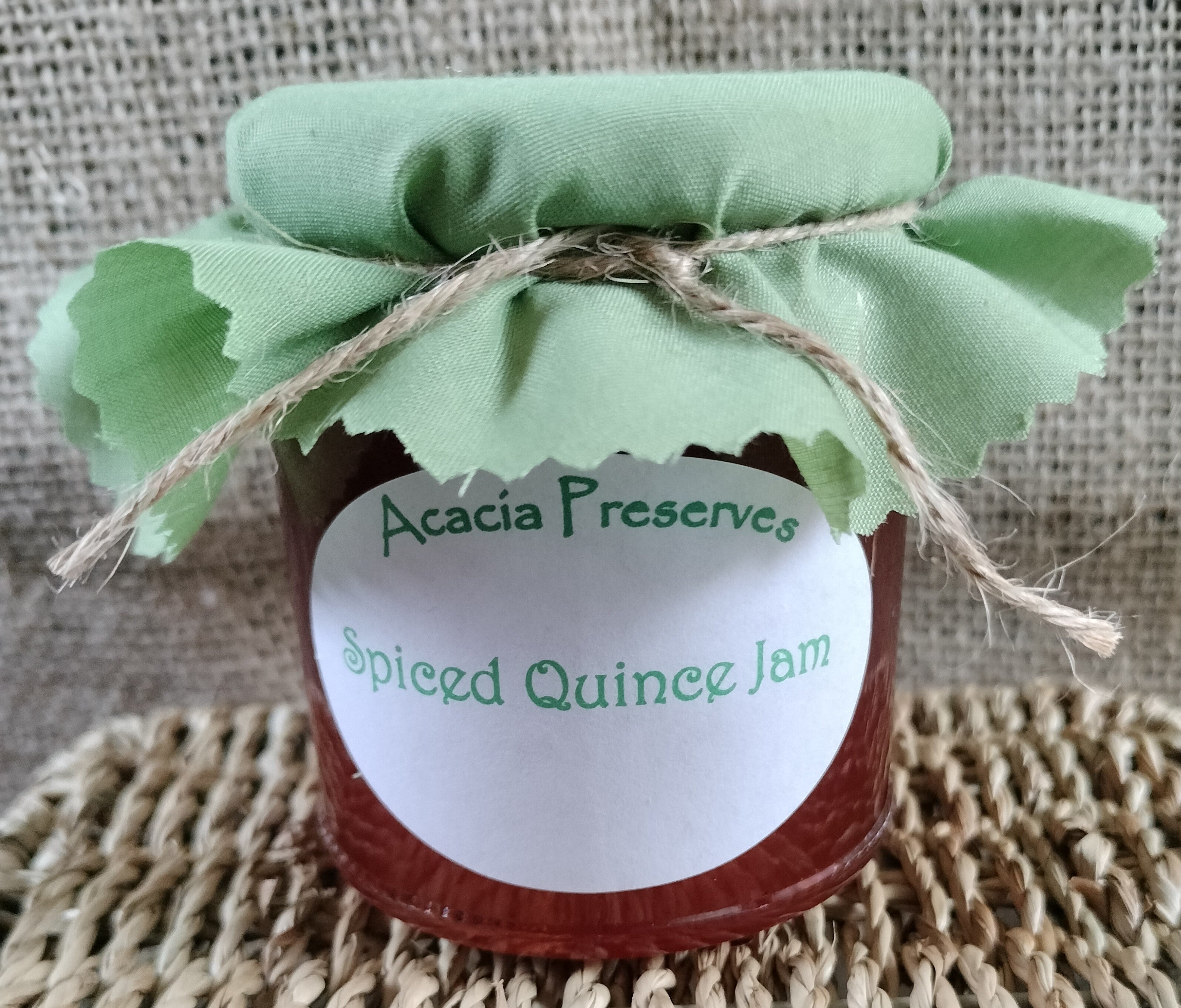 Spiced Quince Jam