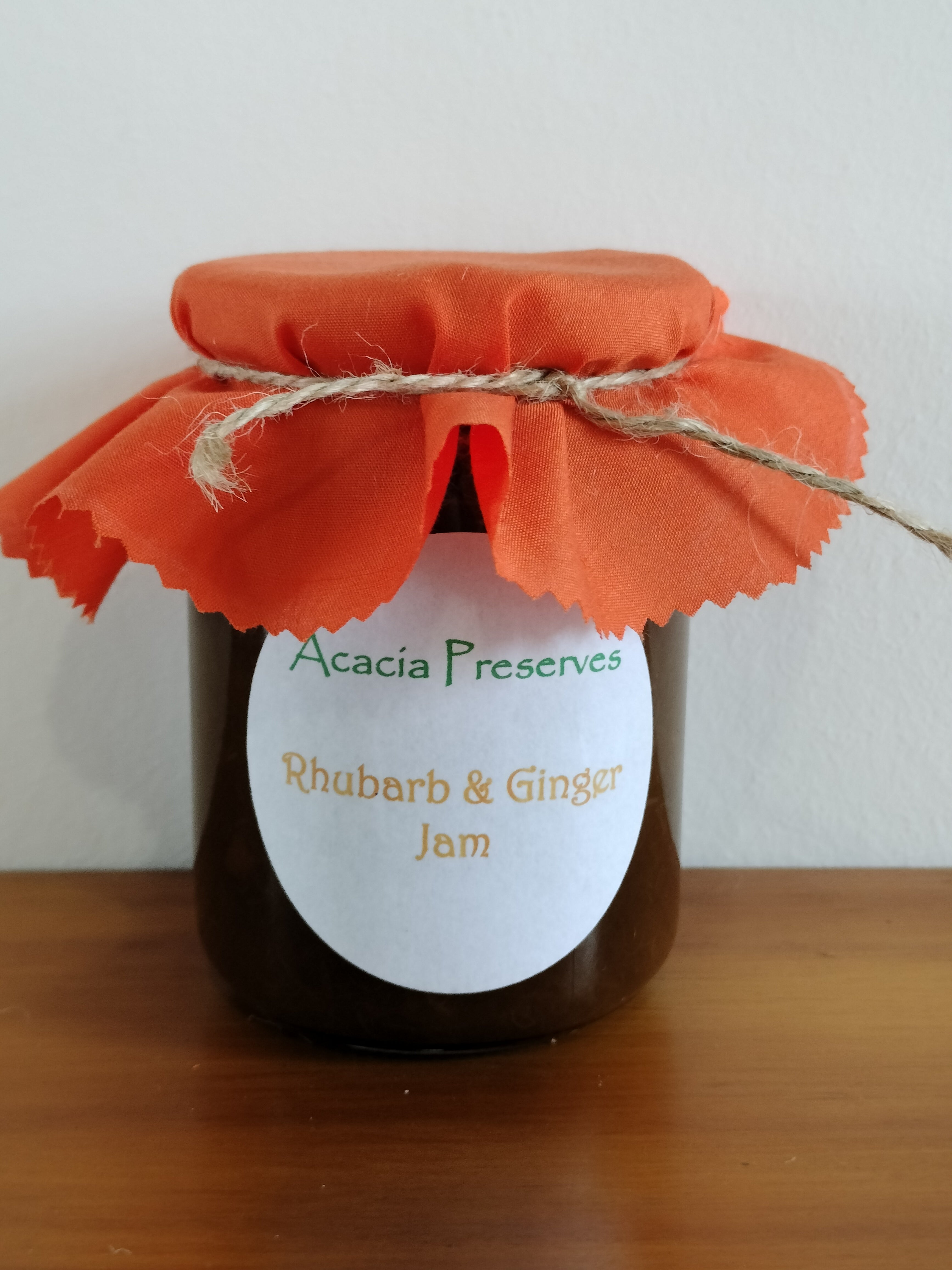 Rhubarb & Ginger Jam